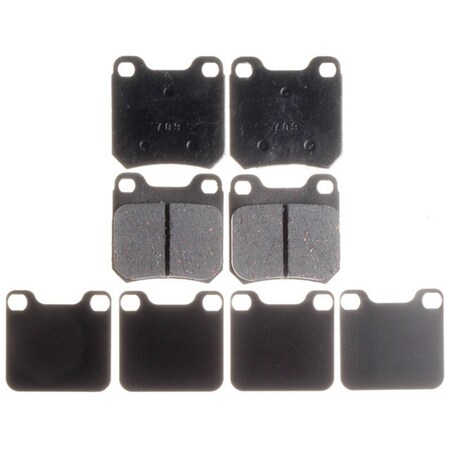 Raybestos Raybestos Brake Brake Pad Set, Pgd709Ac PGD709AC